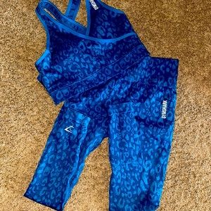 Gymshark adapt seamless set top:medium bottoms:small